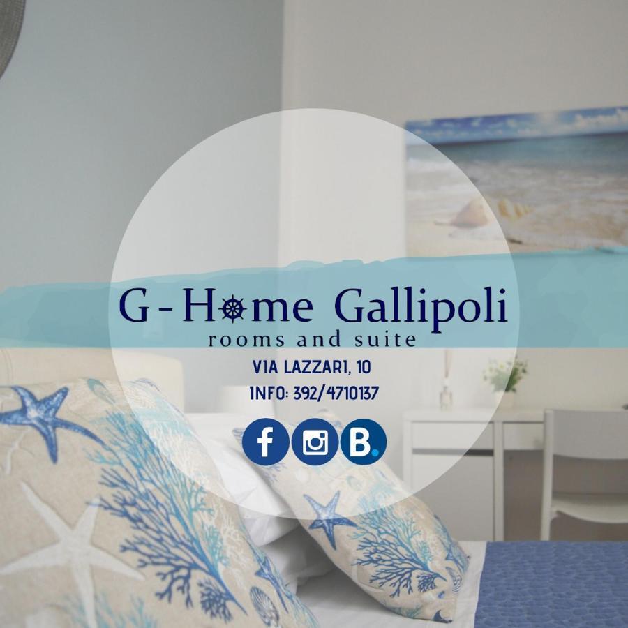 G-Home Gallipoli Rooms And Suite Exterior foto
